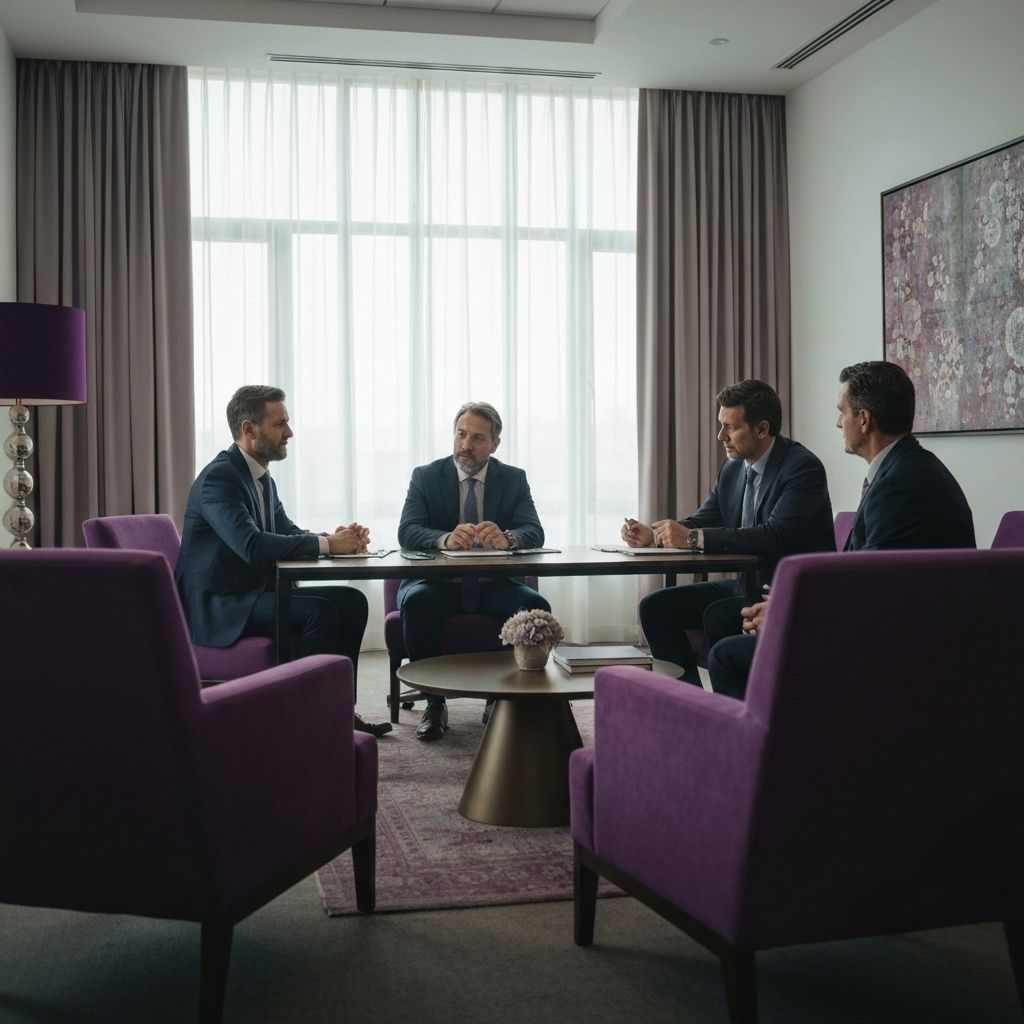 Business team meeting